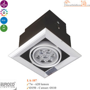 Đèn led âm trần LA-107