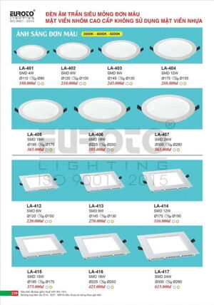 Đèn Led âm trần LA-415