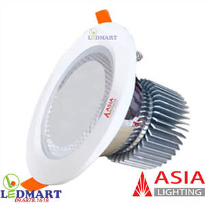 Đèn LED âm trần mặt kính 9W Asia MK9