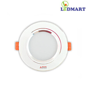 Đèn LED âm trần mặt trắng đổi màu 9W Asia MT9