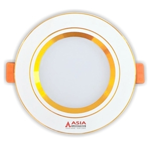 Đèn led âm trần mặt vàng 5W Asia MV5-D65
