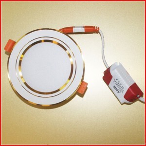 Đèn led âm trần mặt vàng 7W Asia MV7