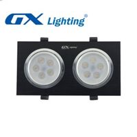 Đèn Led Âm Trần Mặt Vuông THD-2F504