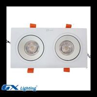 Đèn Led Âm Trần Mặt Vuông THD-2F1220