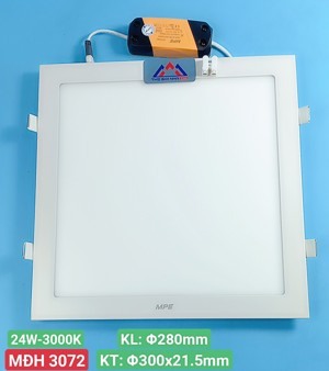 Đèn led âm trần MPE SPL-24V 24W