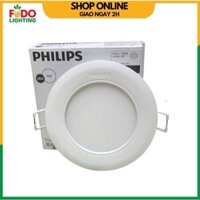 Đèn led âm trần Philips 59521 9W ánh sáng vàng khoét lỗ 100, hàng chính hãng