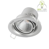 Đèn LED âm trần Philips Pomeron D70/7W 59776 bạc