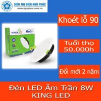 Đèn LED Âm Trần Ruby 8W Đơn Sắc (DL-8SS-T120) Kingled