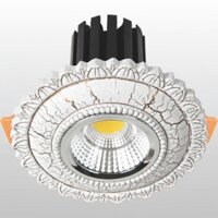 Đèn LED Âm Trần Tân Cổ Điển Puly Cao Cấp 10W AFC 04 Ø70