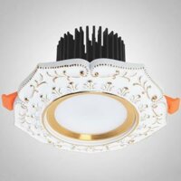 Đèn LED Âm Trần Tân Cổ Điển Puly Cao Cấp 12W AFC 08 Ø100