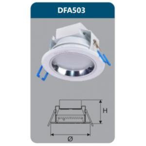 Đèn led âm trần tán quang Duhal DFA503