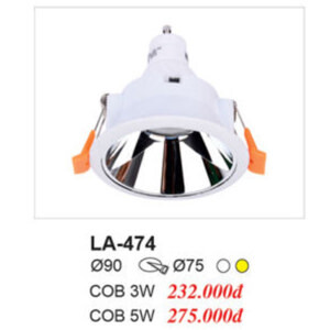 Đèn led âm trần thạch cao LA-474