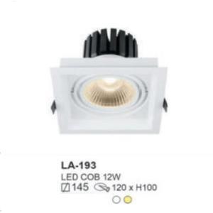 Đèn led âm trần thạch cao vuông LA-193