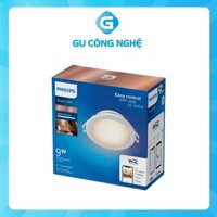 Đèn LED âm trần thông minh Philips WiZ Tunable White Downlight, kết nối Wifi