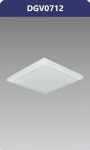 Đèn led âm trần vuông 7w DGV0712
