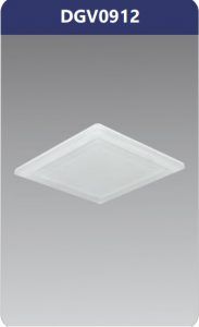 Đèn led âm trần vuông 9w DGV0912