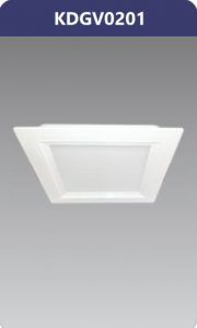 Đèn led âm trần vuông cao cấp 20w KDGV0201