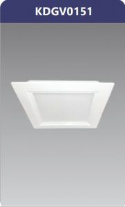 Đèn led âm trần vuông cao cấp 15w KDGV0151