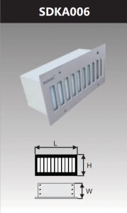 Đèn led âm tường 5w SDKA006