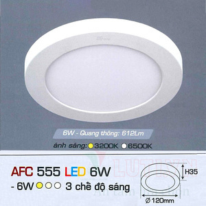 Đèn Led Anfaco AFC 555 - 6W