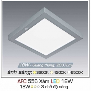 Đèn Led Anfaco AFC 556 - 18W, 3 chế độ sáng