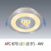 Đèn led Anfaco AFC670 - 4W