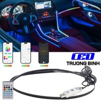 ĐÈN LED ARGB NEOPIXEL WS2812B MỎNG 2.7MM FULL MÀU 02X08MM 147LED 5V TRANG TRÍ ÔTO XE MÁY