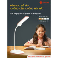 Đèn LED bàn học chống cận cảm ứng Rạng Đông RD-RL-36 6W, đèn học để bàn bảo vệ mắt cho bé, 4 chế độ màu, tiết kiệm điện