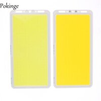 Đèn LED bảng POKINGE COB, Dải Chip 100W 12V Đèn lũ cắm trại, Bóng đèn chiếu sáng siêu nhẹ Bảng COB Đèn trắng Cần câu cho ngoài trời