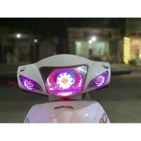 Đèn led bi cầu audi chóa Zin xe wave100/110