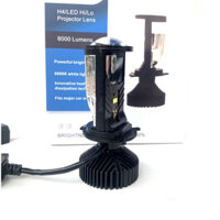 Đèn Led Bi Cầu Siêu Sáng Mini T9 Bản Cao Cấp 2023 Chân H4, Lắp Xe Máy, Xe Đạp Điện Bảo Hành 2 Năm ( Bảo Hành 2 Năm )