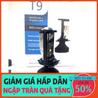 Đèn Led Bi Cầu  Siêu Sáng Mini T9 Bản cao cấp 2023 Chân H4, Lắp Xe Máy, xe đạp điện điện Điện BH 2 Năm