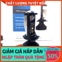 Đèn Led Bi Cầu Siêu Sáng Mini T9 Bản cao cấp 2023 Chân H4, Lắp Xe Máy, xe đạp điện điện Điện Bảo Hành 2 năm [Uy Tín]