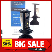 Đèn Led Bi Cầu Siêu Sáng Mini T9 Bản cao cấp 2023 Chân H4, Lắp Xe Máy, xe đạp điện điện Điện BH 2 năm [Uy Tín]