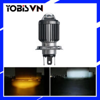 Đèn Led Bi Gầm Ô Tô, Đèn Pha Xe Máy Chân H4(HS1) Độ Sáng 3000LM, Nhiệt Độ Màu 6000K