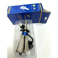 Đèn led bi mini CYT M8 kính xanh chân M5,H4 - ánh sáng trắng bảo hành 1 năm