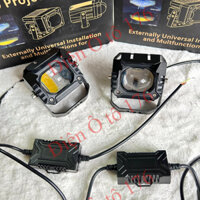 Đèn led bi trợ sáng ô tô mắt vuông SIHAI.