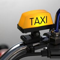 Đèn led biển Taxi gắn xe máy, ô tô