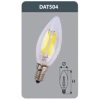 Đèn Led bulb 4W DAT504 Duhal