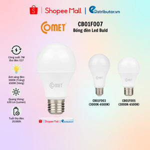 Đèn led Bulb Comet 7W CB01F0073