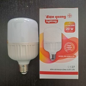 Đèn LED bulb công suất lớn Điện Quang ĐQ LEDBU12 20W