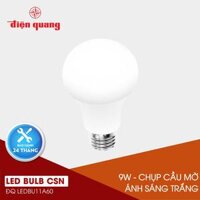 Đèn LED Bulb Điện Quang ĐQ LEDBU11A60 09765 (9W daylight chụp cầu mờ)