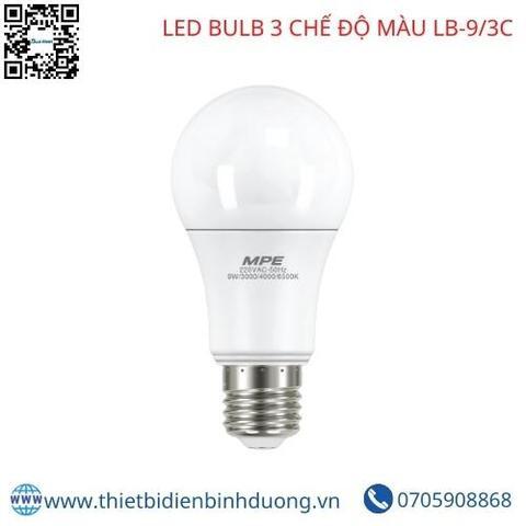 Đèn Led Bulb MPE LB9/3C