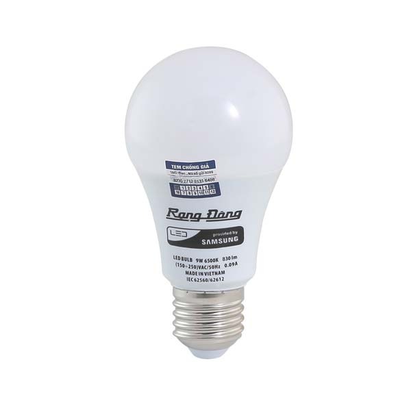 Đèn led bulb Rạng Đông LED A60N1 9W