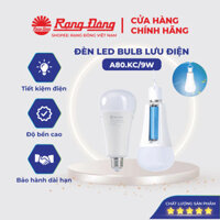 Đèn LED Bulb tích điện 9W Rạng Đông A80.KC/9W
