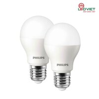 Đèn Led búp Philips ESS LEDBulb 7W E27 2CT/6