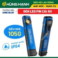 Đèn led cài áo Kingblue LED750 nhiều chế độ sáng, 2 nút chuyển chế độ, độ sáng 750lumen, đèn pin siêu sáng cài áo