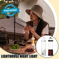 Đèn Led Cảm Biến Chuyển Động Đèn Ngủ Sạc 2 Trong 1 Đèn Pin Led Di Động Cắm Trại Cho A3b3
