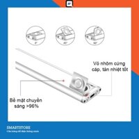 Đèn Led Cảm Biến Thông Minh Lắp Cho Tủ Quần Áo, Tủ Bếp Nhôm Hiện Đại Dùng Pin Sạc HM-AL