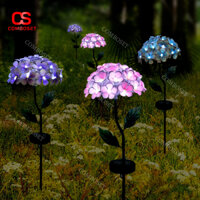 Đèn Led Cẩm Tú Cầu Trang Trí Không Gian Ngoài Trời, Sân Vườn Ấn Tượng, Nổi Bật, Đèn Sân Vườn